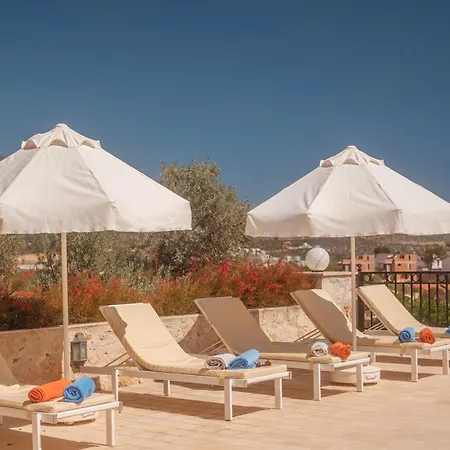 Sunset With Pool In Kalkan